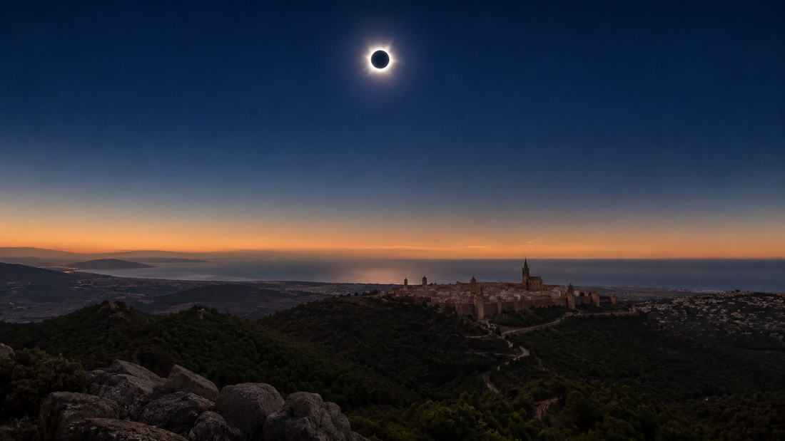Où voir l'éclipse solaire totale du 12 août 2026 ? Le guide complet (Espagne, villes & sécurité)